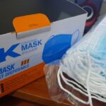 FACE MASK Box of 50 Pcs Surgical 3 Ply Disposable Face Mask Blue